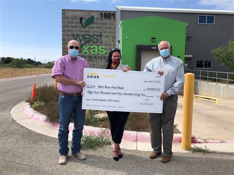 West texas food bank - We enjoyed playing in the West Texas Food Bank's annual golf tournament to remember the life of longtime WTXFB Board Member Nick Williams, honor volunteerism, & continue to support the community impact of this organization. #BuildingCommunity. 1. 7. …